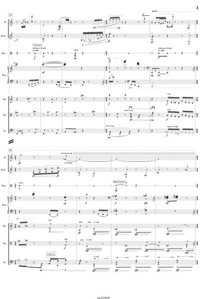 Mouches Volantes für Ensemble (2015) Mouches Volantes für Ensemble (2015)