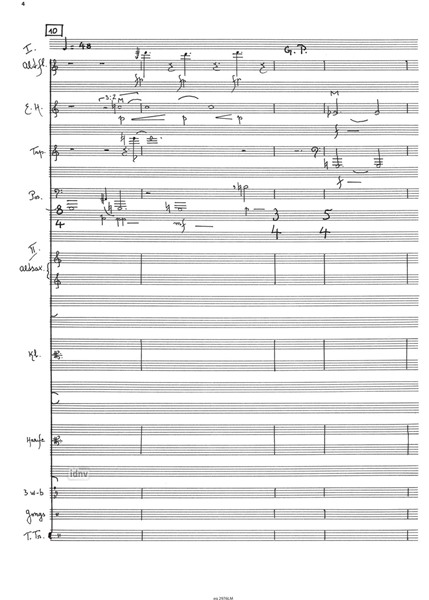 Transformations IX - Antiphonie für zwei Gruppen, die voneinander getrennt sind (2022) Transformations IX - Antiphonie für zwei Gruppen, die voneinander getrennt sind (2022)