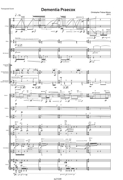 Dementia Praecox für drei Trios (2011) Dementia Praecox für drei Trios (2011)