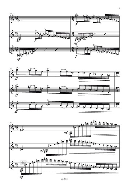 Cadenza pour trio de guitares Cadenza pour trio de guitares