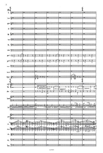 Teeth für großes Ensemble und Elektronik (Orchester) (2024) Teeth für großes Ensemble und Elektronik (Orchester) (2024)