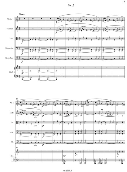 3 Mazurken op. 56 für Streichorchester und Harfe 3 Mazurken op. 56 für Streichorchester und Harfe