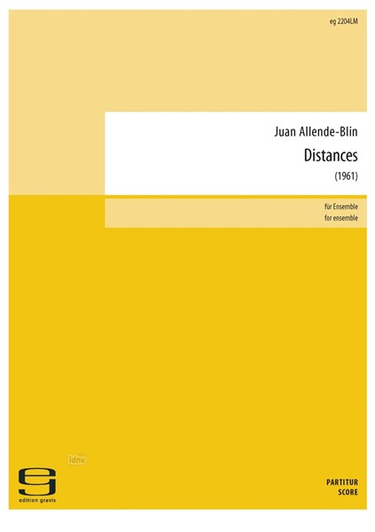 Distances für Ensemble (1961) Distances für Ensemble (1961)