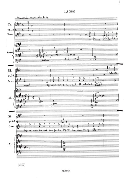 Fünf jiddische Lieder aus dem Ghetto für Tenor und Ensemble (1979) Fünf jiddische Lieder aus dem Ghetto für Tenor und Ensemble (1979)