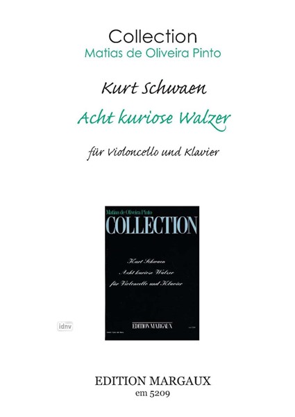 Acht kuriose Walzer für Violoncello und Klavier Acht kuriose Walzer für Violoncello und Klavier