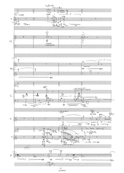 Studie über Nelly Sachs für Stimme und Ensemble (2004/2008) Studie über Nelly Sachs für Stimme und Ensemble (2004/2008)