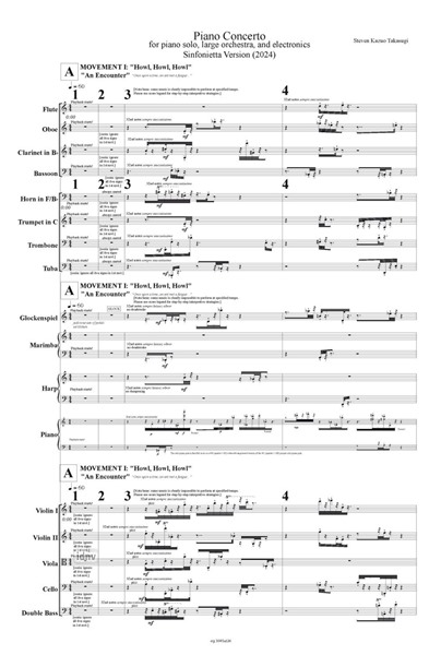 Piano Concerto für Klavier solo, großes Orchester und Elektronik (2023) Piano Concerto für Klavier solo, großes Orchester und Elektronik (2023)