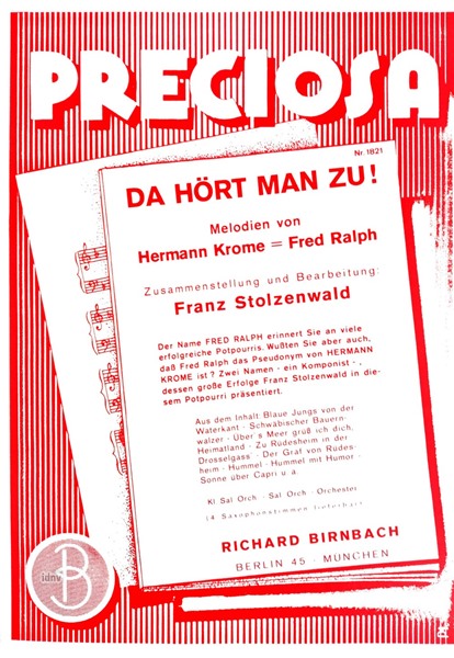 Da hört man zu! - Potpourri für Klavier Da hört man zu! - Potpourri für Klavier