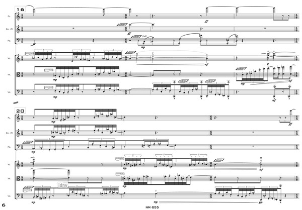 Ricercar und Choral für Flöte, Englischhorn, Fagott, Violine, Viola und Violoncello Ricercar und Choral für Flöte, Englischhorn, Fagott, Violine, Viola und Violoncello