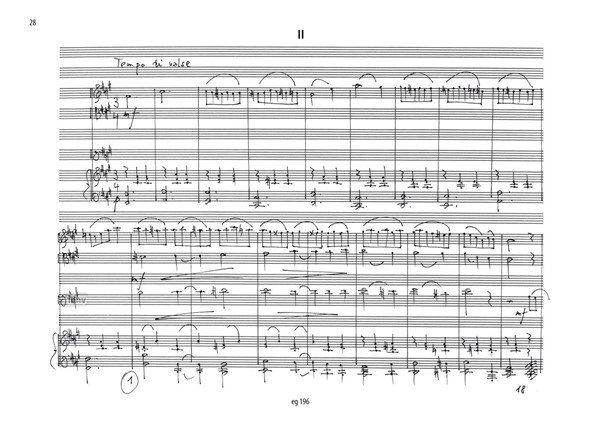 Quartett A-Dur für Violine, Viola, Violoncello und Klavier (1988) Quartett A-Dur für Violine, Viola, Violoncello und Klavier (1988)