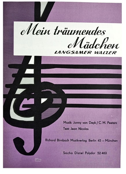 Mein träumendes Mädchen für Klavier Mein träumendes Mädchen für Klavier
