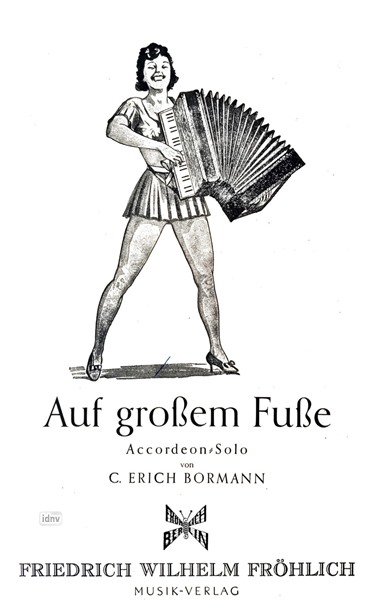 Auf großem Fuße für Akkordeon Auf großem Fuße für Akkordeon