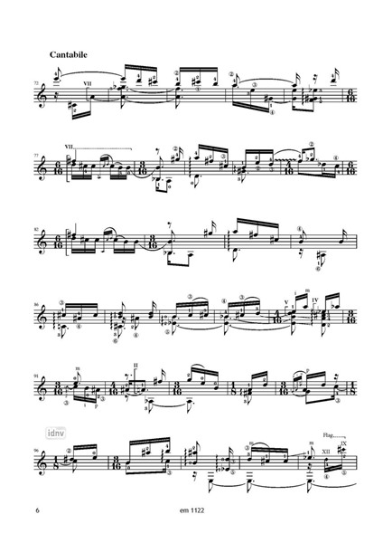 Fantasie für Gitarre solo Fantasie für Gitarre solo