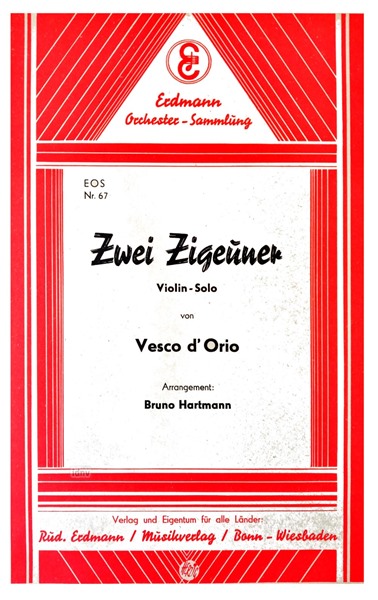 Zwei Zigeuner für Salon-Orchester Zwei Zigeuner für Salon-Orchester