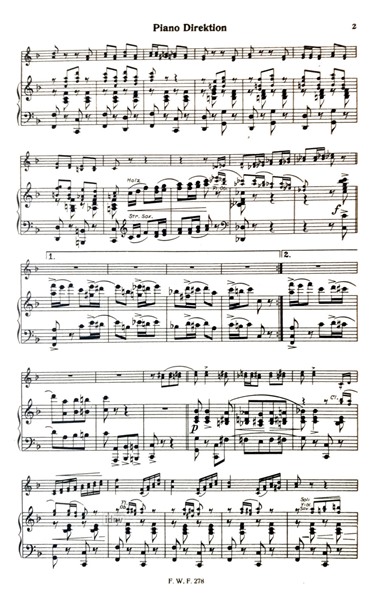 Unberufen! für zwei Trompeten und Klavier Unberufen! für zwei Trompeten und Klavier