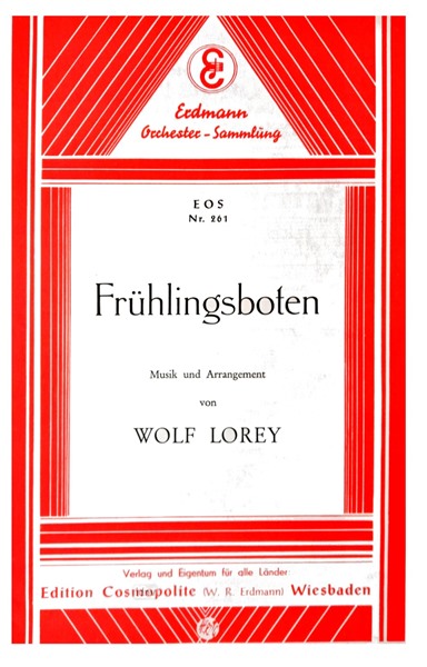 Frühlingsboten für Salon-Orchester Frühlingsboten für Salon-Orchester