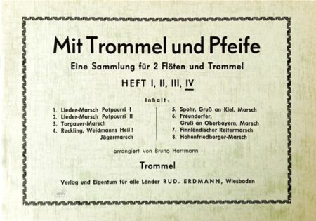 Mit Trommel und Pfeife. Band 4 für Spielmannszug