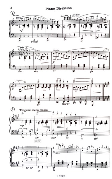 Eine kleine Weise (Un Air De Bastringue) für Salon-Orchester Eine kleine Weise (Un Air De Bastringue) für Salon-Orchester
