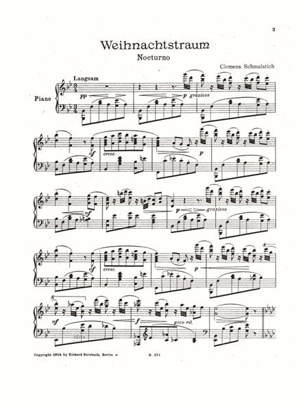 Weihnachtstraum für Klavier Weihnachtstraum für Klavier