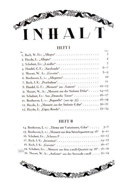 Melodien Schatz deutscher Meister. Heft 2 für Klavier Melodien Schatz deutscher Meister. Heft 2 für Klavier