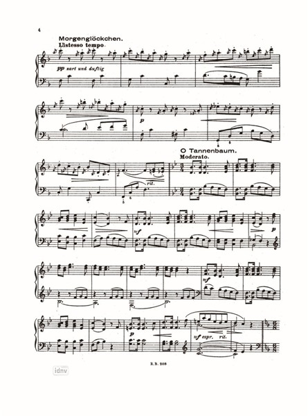 Der Weihnachtstag für Klavier Der Weihnachtstag für Klavier