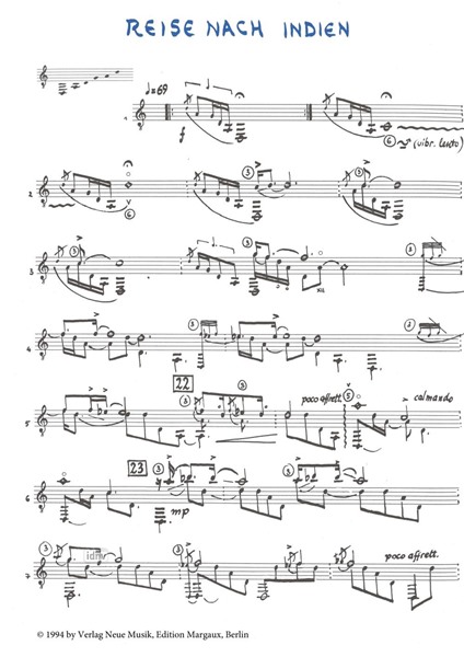 Sindbad für Gitarre op. 49 Sindbad für Gitarre op. 49