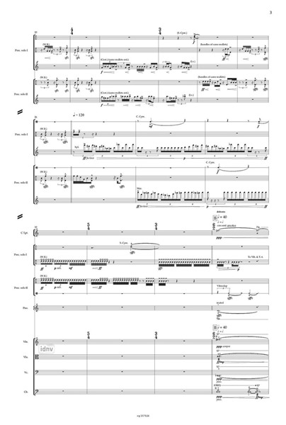 Tas, kas šeit bija pirms Doppelkonzert für zwei Schlagzeuge und Ensemble (2024) Tas, kas šeit bija pirms Doppelkonzert für zwei Schlagzeuge und Ensemble (2024)