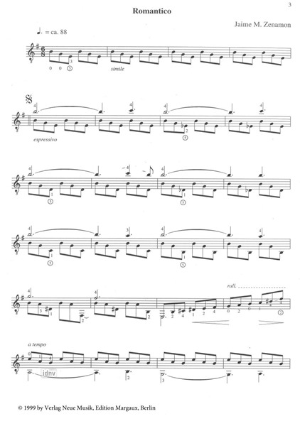 Preludios Poeticos für Gitarre Preludios Poeticos für Gitarre