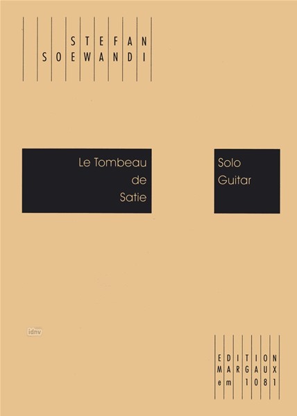 Le tombeau de Satie für Gitarre solo Le tombeau de Satie für Gitarre solo