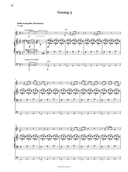 Drei Präludien und Gesänge für Klarinette, Violoncello und Klavier (2002/2019) Drei Präludien und Gesänge für Klarinette, Violoncello und Klavier (2002/2019)