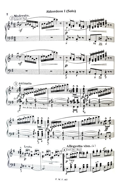 Rhapsodische Ouvertüre für Akkordeon Rhapsodische Ouvertüre für Akkordeon