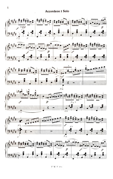 Die übermütige Harmonika für Akkordeon Die übermütige Harmonika für Akkordeon