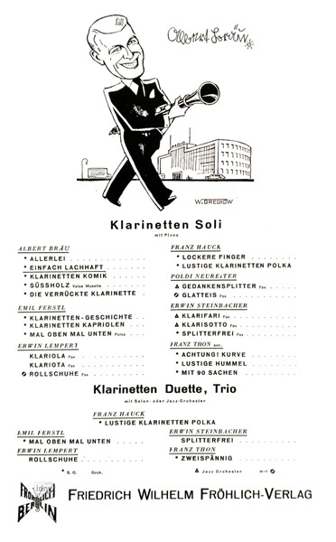 Einfach lachhaft für Klarinette und Klavier Einfach lachhaft für Klarinette und Klavier
