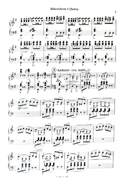 Rhapsodische Ouvertüre für Akkordeon Rhapsodische Ouvertüre für Akkordeon