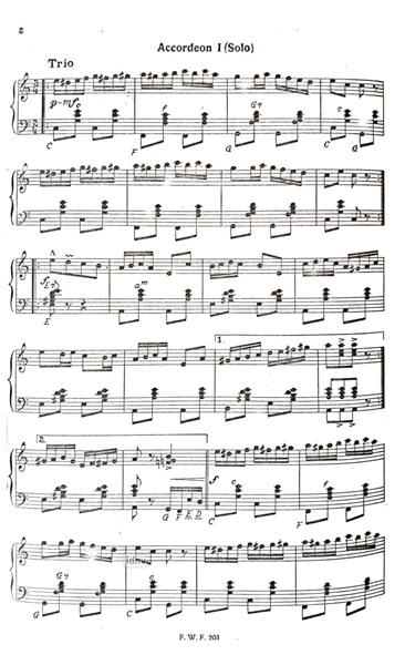 Bube, Dame, König, As für Akkordeon Bube, Dame, König, As für Akkordeon
