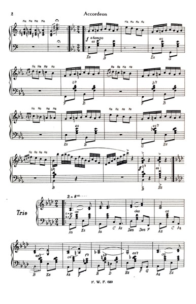 Das lachende Accordeon für Akkordeon Das lachende Accordeon für Akkordeon