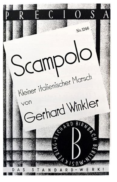 Scampolo für Salon-Orchester Ergänzungsstimmen großes Orchester Scampolo für Salon-Orchester Ergänzungsstimmen großes Orchester