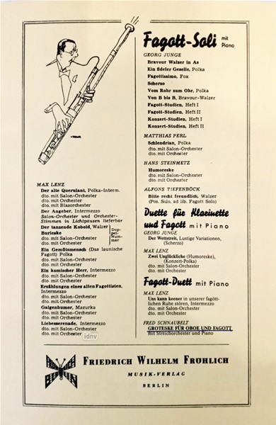 Groteske für Oboe und Fagott mit Klavierbegleitung Groteske für Oboe und Fagott mit Klavierbegleitung