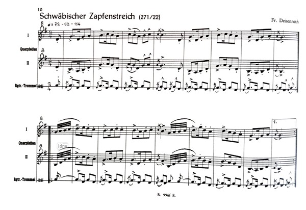 Der Spielmann. Band 4 für Querpfeifen und Trommeln Der Spielmann. Band 4 für Querpfeifen und Trommeln