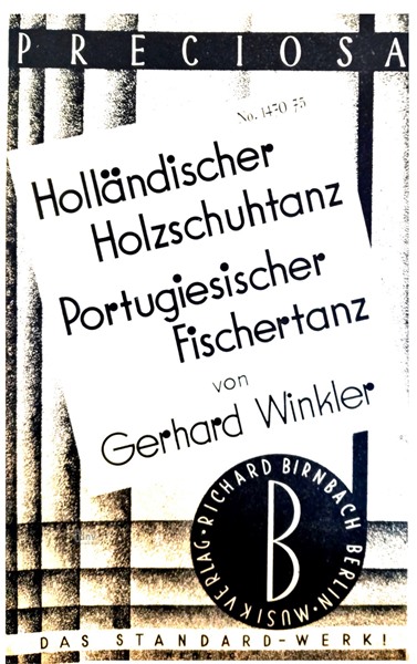 Holländischer Holzschuhtanz / Portugisischer Fischertanz für Salonorchester - Ergänzungsstimmen großes Orchester Holländischer Holzschuhtanz / Portugisischer Fischertanz für Salonorchester - Ergänzungsstimmen großes Orchester