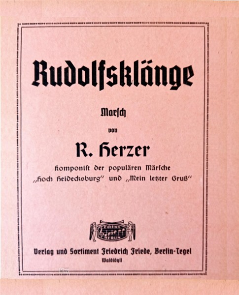 Rudolfsklänge für Blasorchester Ergänzungsstimmen Rudolfsklänge für Blasorchester Ergänzungsstimmen