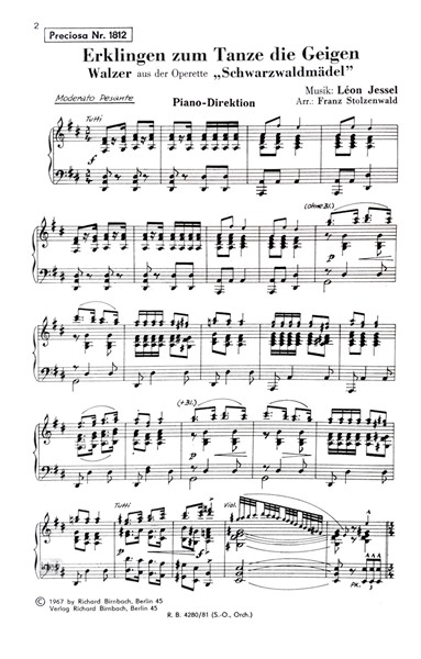 Erklingen zum Tanze die Geigen für Combo Erklingen zum Tanze die Geigen für Combo