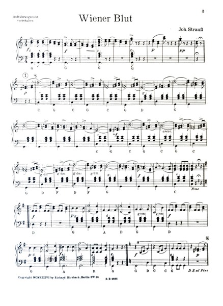 Strauss-Walzer für kleine Akkordeons Strauss-Walzer für kleine Akkordeons