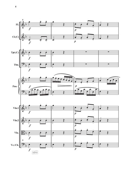 Sonatine F-Dur für Klavier und kleines Orchester (Laienorchester) Sonatine F-Dur für Klavier und kleines Orchester (Laienorchester)