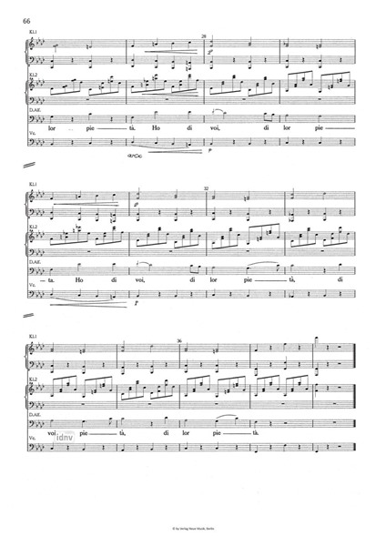 Cosí Fan Tutte für Kammerensemble Cosí Fan Tutte für Kammerensemble