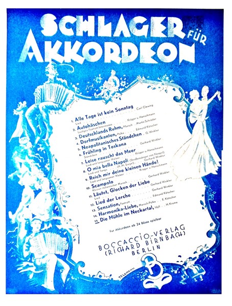 Die Mühle im Neckartal für Akkordeon Die Mühle im Neckartal für Akkordeon