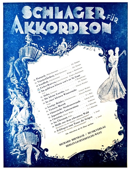 Liebes Kurven (Flieger Kurven) für Akkordeon Liebes Kurven (Flieger Kurven) für Akkordeon