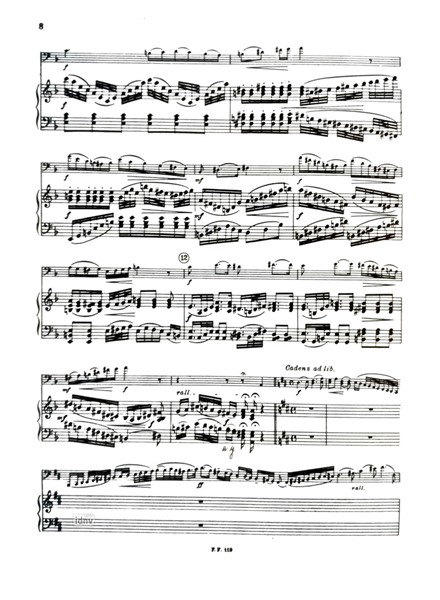 Konzert für Kontrabass und Klavier Konzert für Kontrabass und Klavier