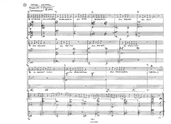 Schalkhäusser-Lieder für Singstimme mit Klavier (in einer Person!) (1979-1984) Schalkhäusser-Lieder für Singstimme mit Klavier (in einer Person!) (1979-1984)