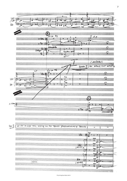 Luther für zwei Sprecher, gemischten Chor und großes Orchester Luther für zwei Sprecher, gemischten Chor und großes Orchester